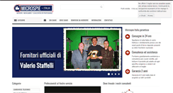 Desktop Screenshot of microspieitalia.com